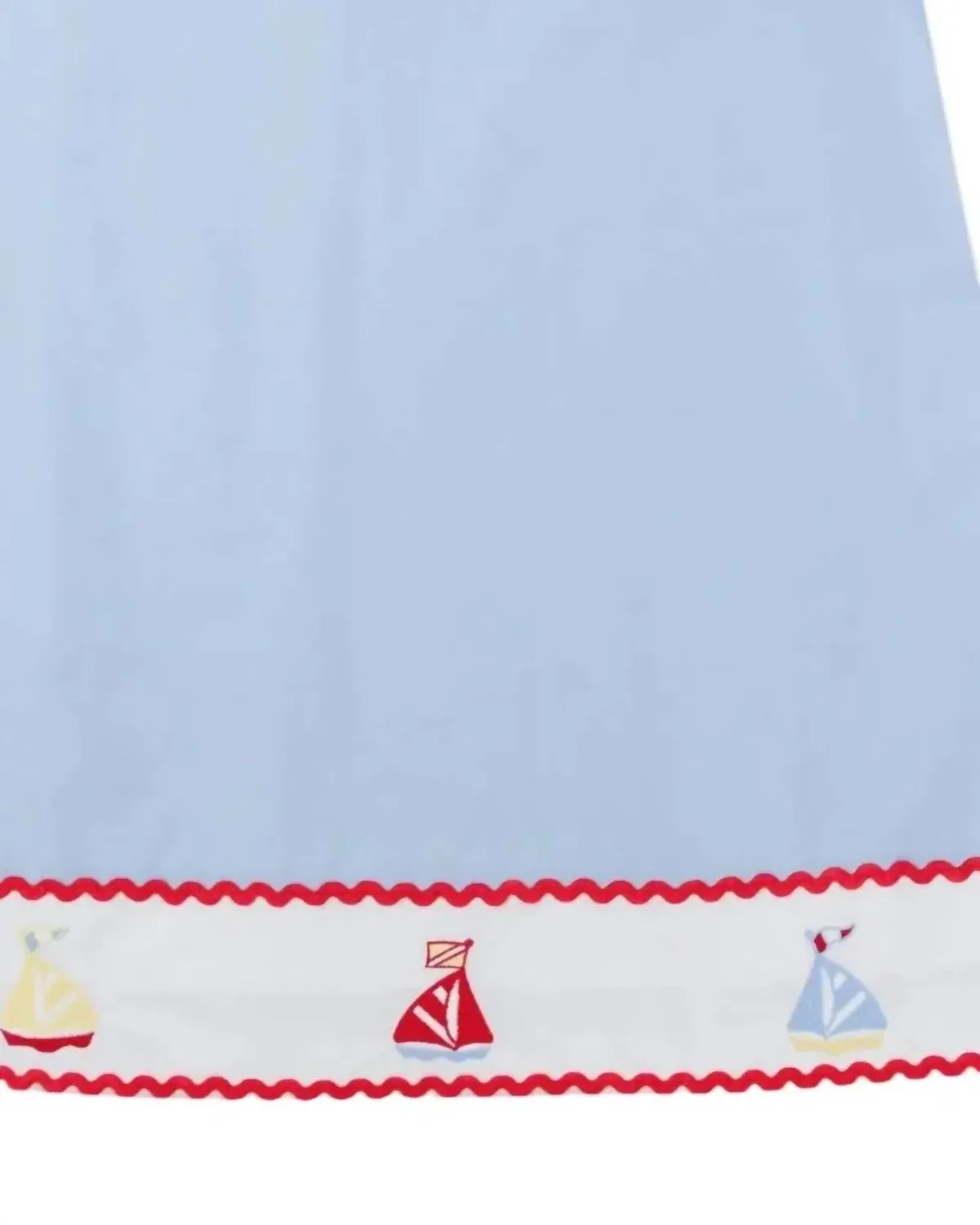 Детское платье для девочек с принтом Annie Apron Dress The Beaufort Bonnet Company, Sailboats — фото 2