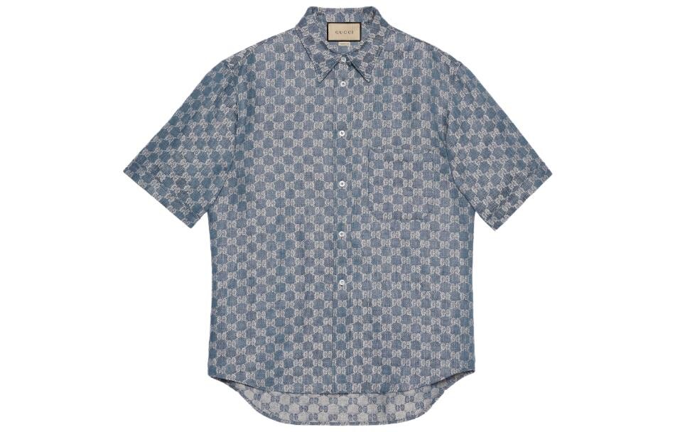 

Женская рубашка GUCCI, цвет Blue