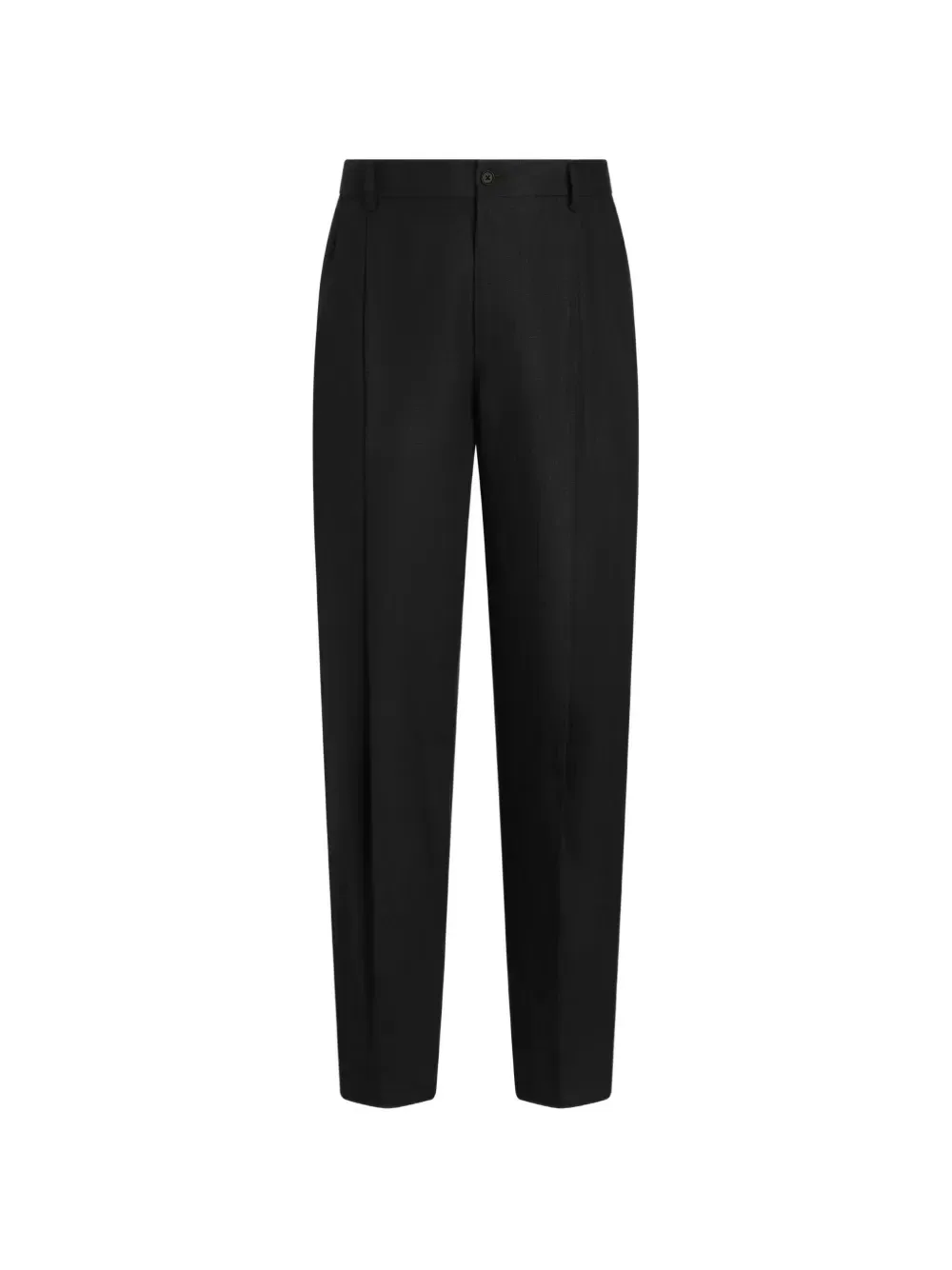 Льняные брюки Dolce & Gabbana, черный