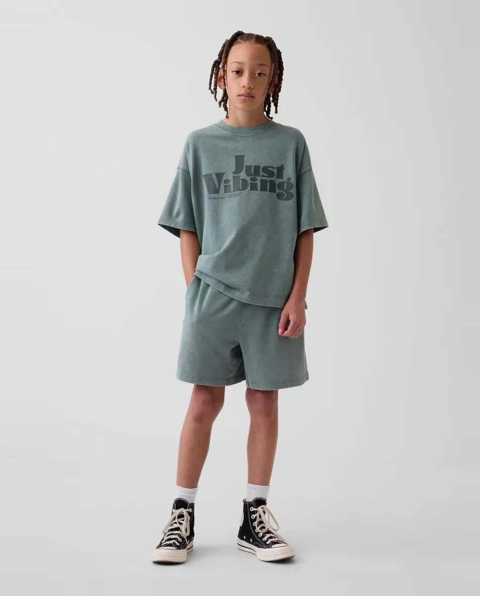 Детские шорты для мальчиков хлопковые Gap, Verde