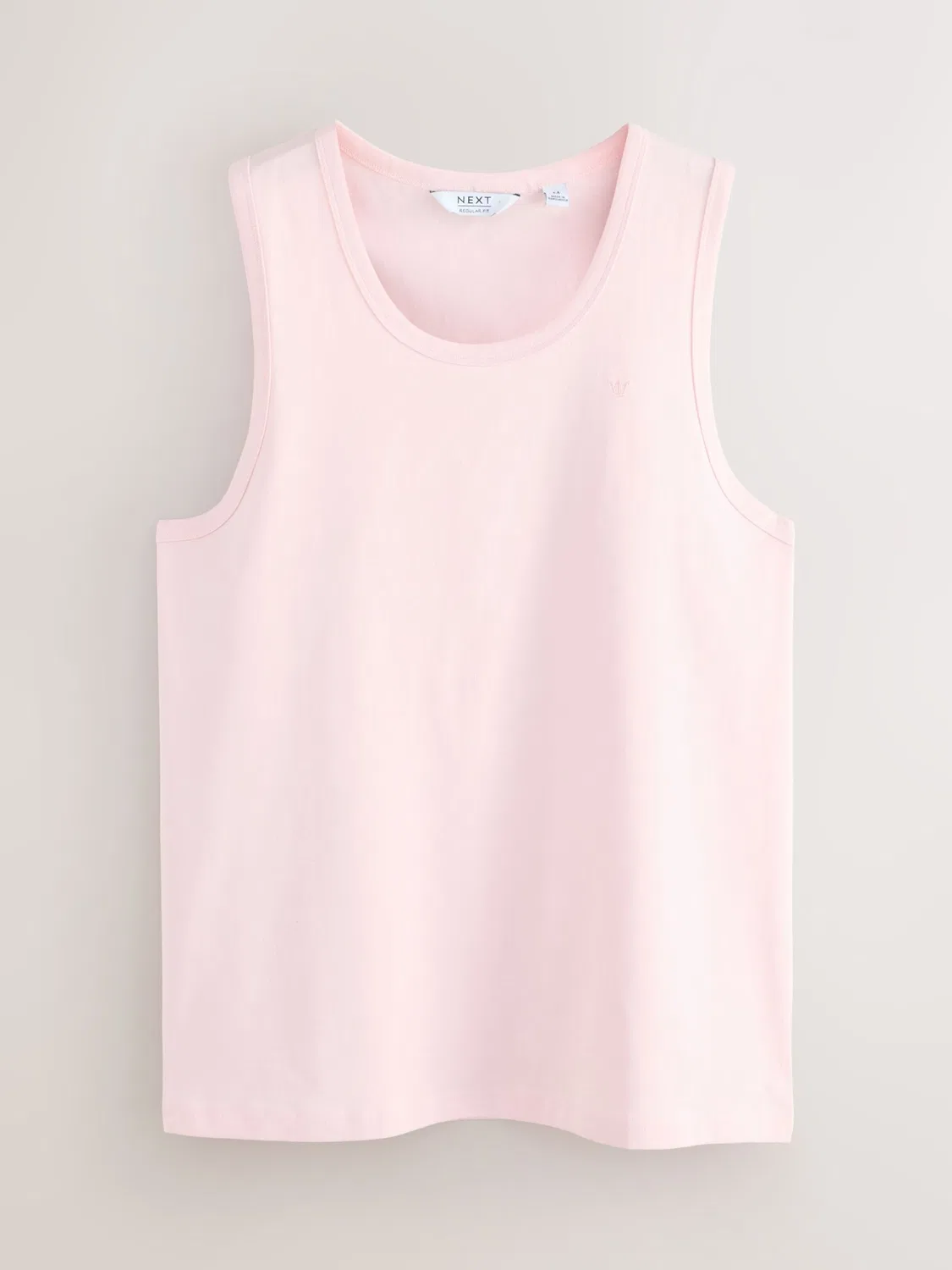 Майка Next Undershirt Trident в желтом мятном, розовом и белом цветах — фото 4