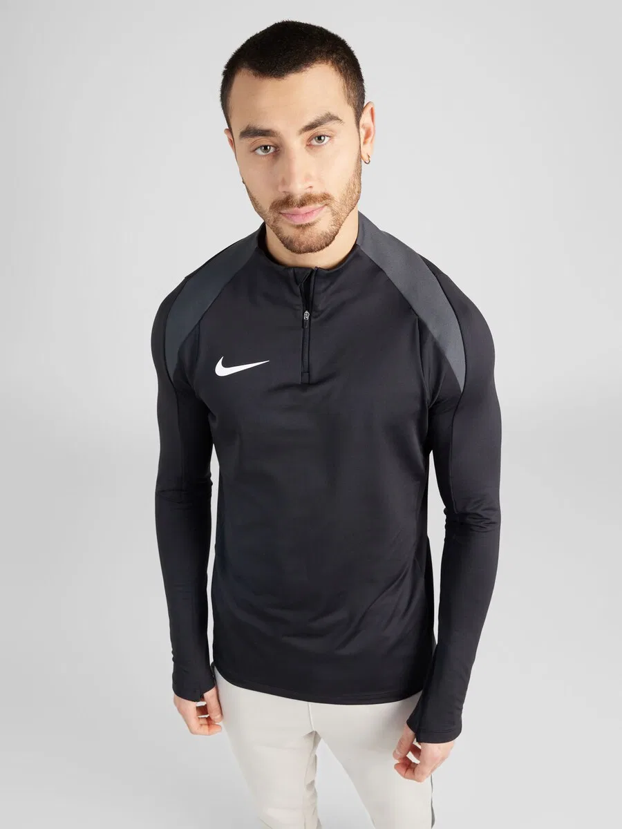 Футболка NIKE Performance Shirt 'Strike Drill' черного цвета — фото 3