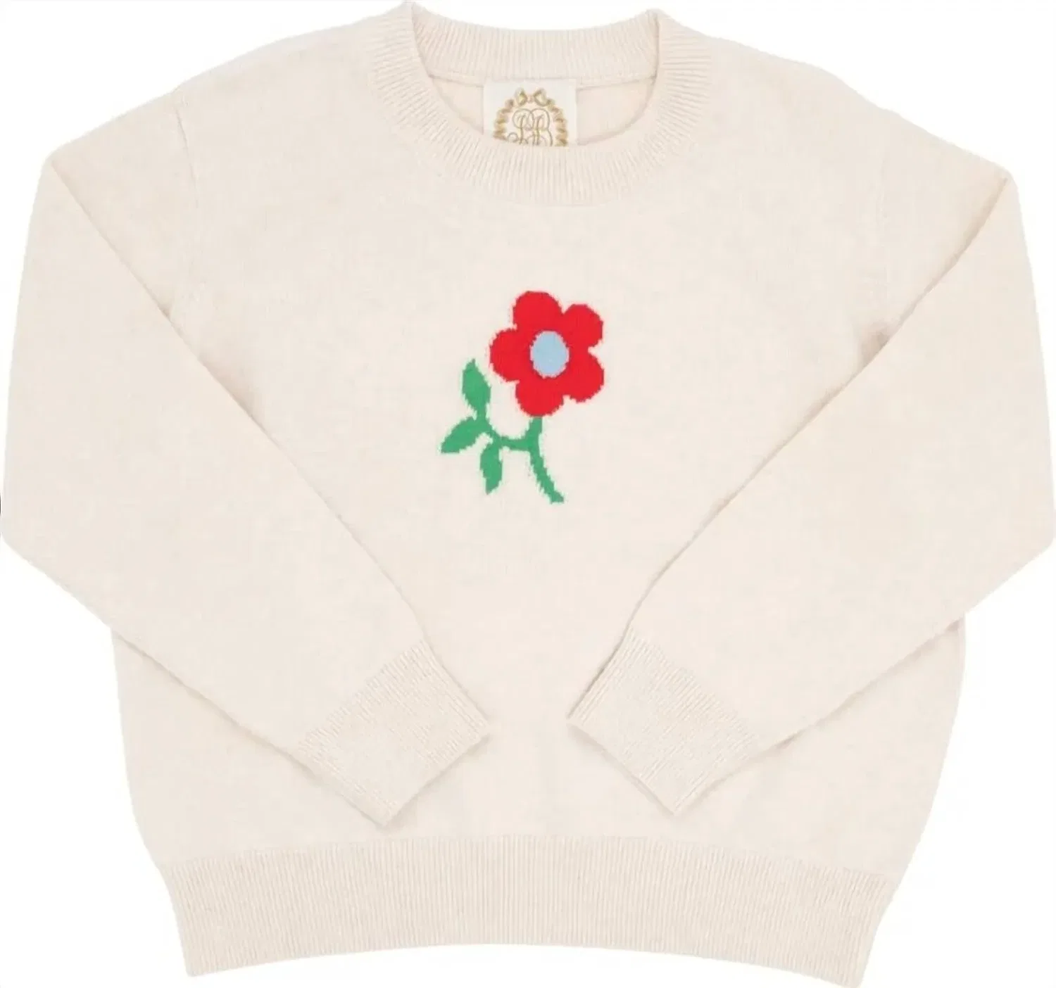 Детский свитер для девочек с длинным рукавом Isabelle Intarsia The Beaufort Bonnet Company, Flower