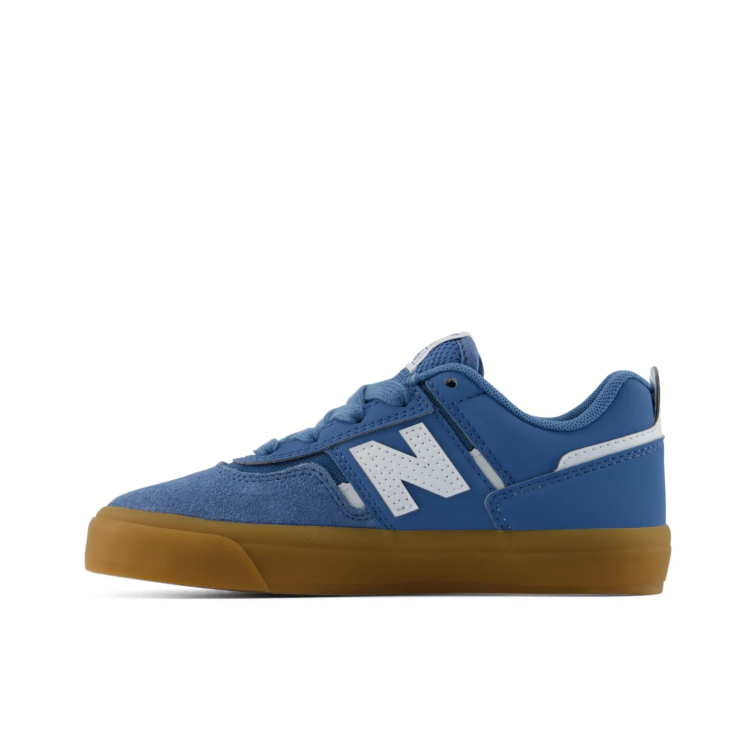 Детские кроссовки для скейтбординга с шнуровкой Jamie Foy 306 New Balance, Heron Blue With White — фото 2