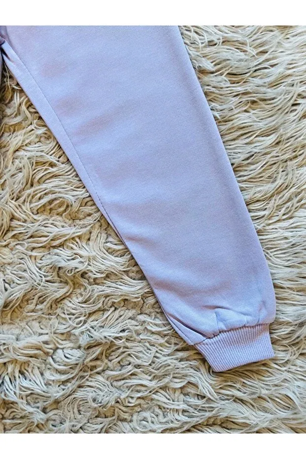 Детский спортивный комплект для девочек с принтом Unicorn Seasonal Enes Baby, Lila — фото 3