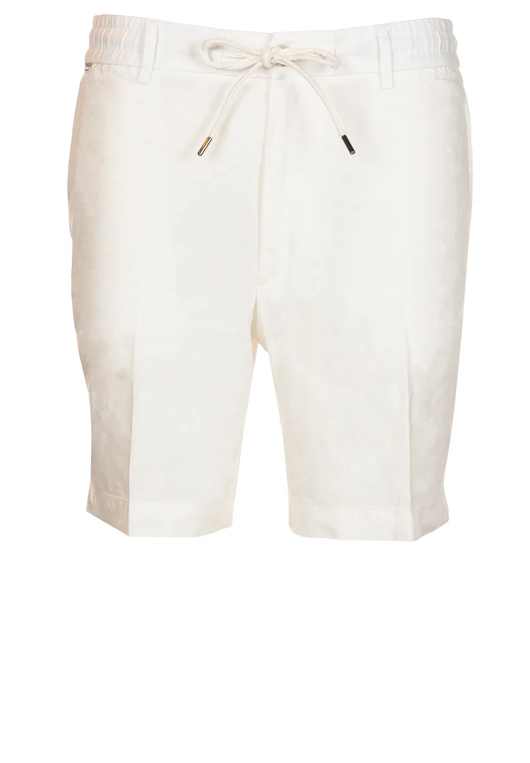 Шорты Boss Regular Pleated Pants H-Kane1-RDS белого цвета