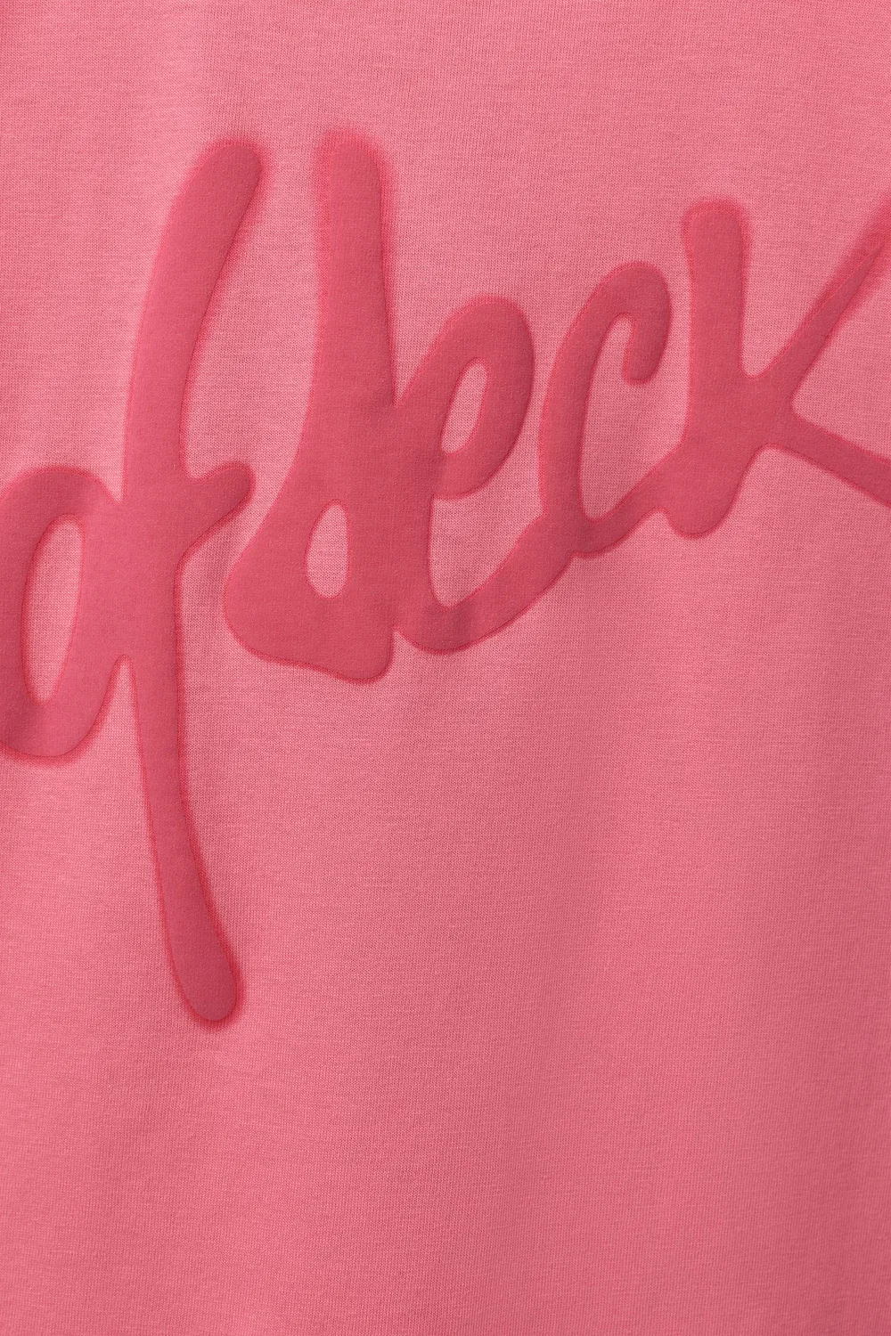 Футболка с принтом граффити ZARA, Pink/White — фото 4
