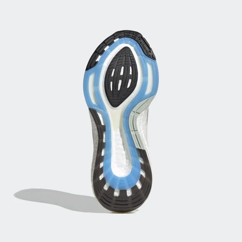 Детские кроссовки с сетчатым верхом Supernova Adidas, Серый Металлик Линен Зеленый Бело Грязный — фото 3