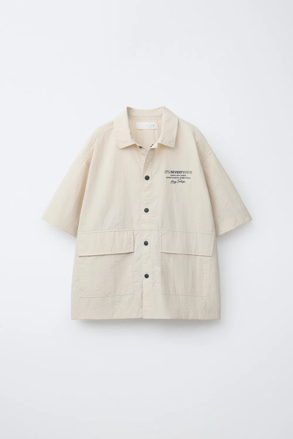 Футболка команды «Шесть семь» ZARA, Cream