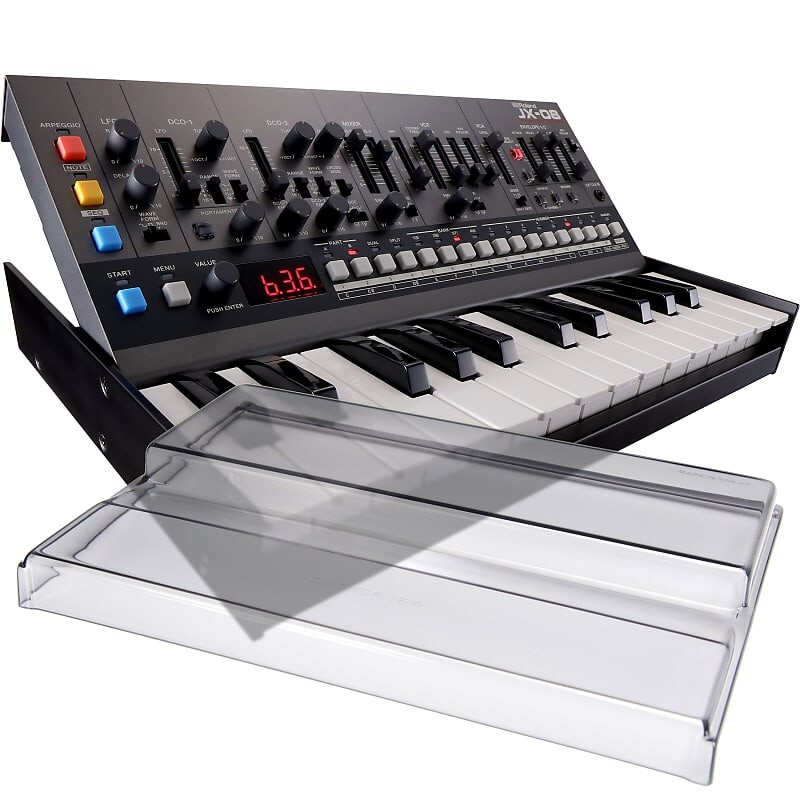 

Модуль синтезатора Roland Boutique JX-08 с клавишным блоком K-25m - комплект Decksaver