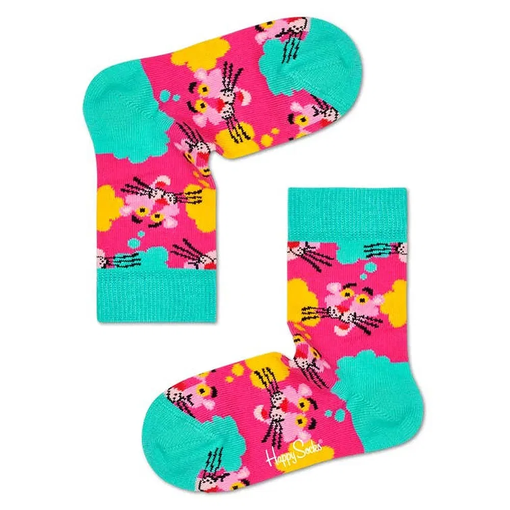 Носки розовый Panther Think розовый Happy Socks, розовый