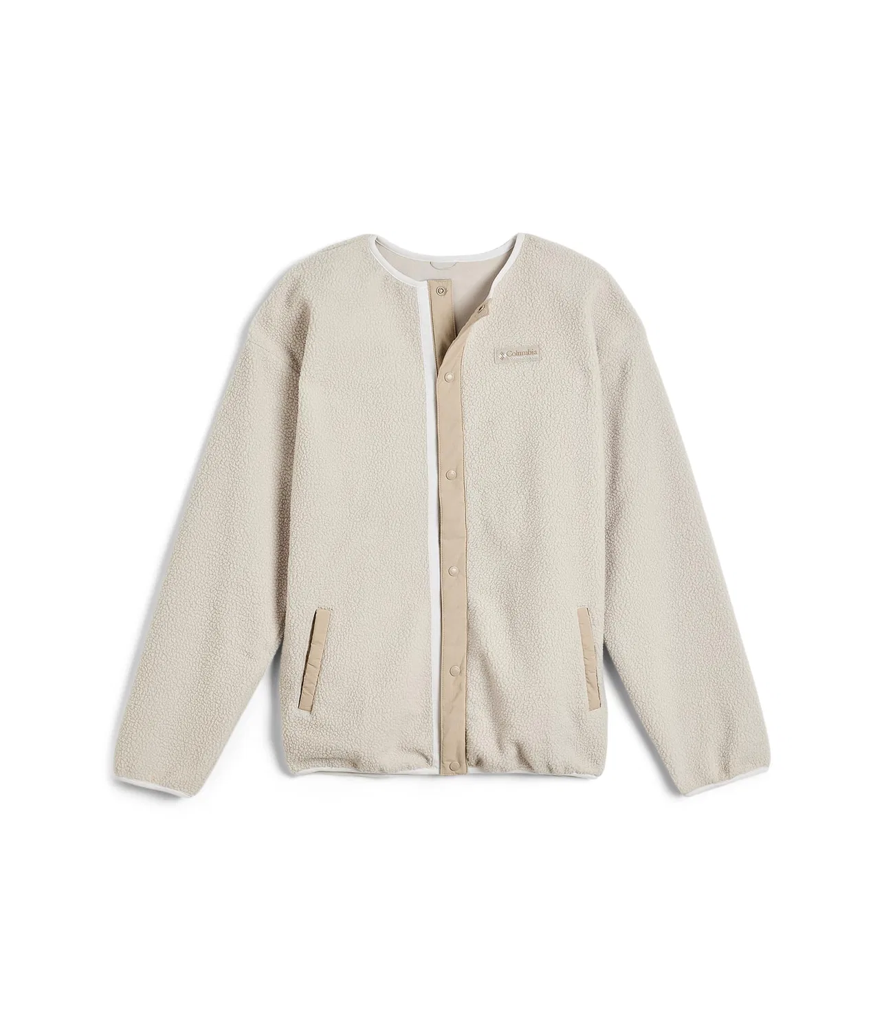 Флис на кнопках Helvetia Full Snap Fleece (для маленьких и больших детей) Columbia Kids, Dark Stone/Ancient Fossil