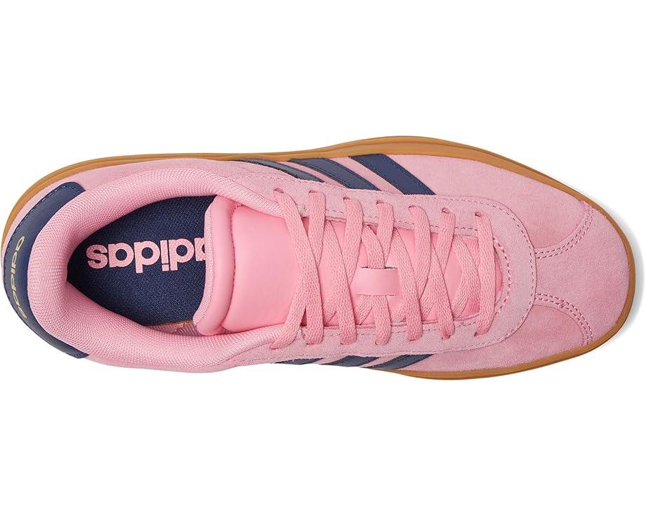 Кроссовки adidas Kids VL Court Bold Shoes, цвет Bliss Pink/Dark Blue/Gold Metallic — фото 2