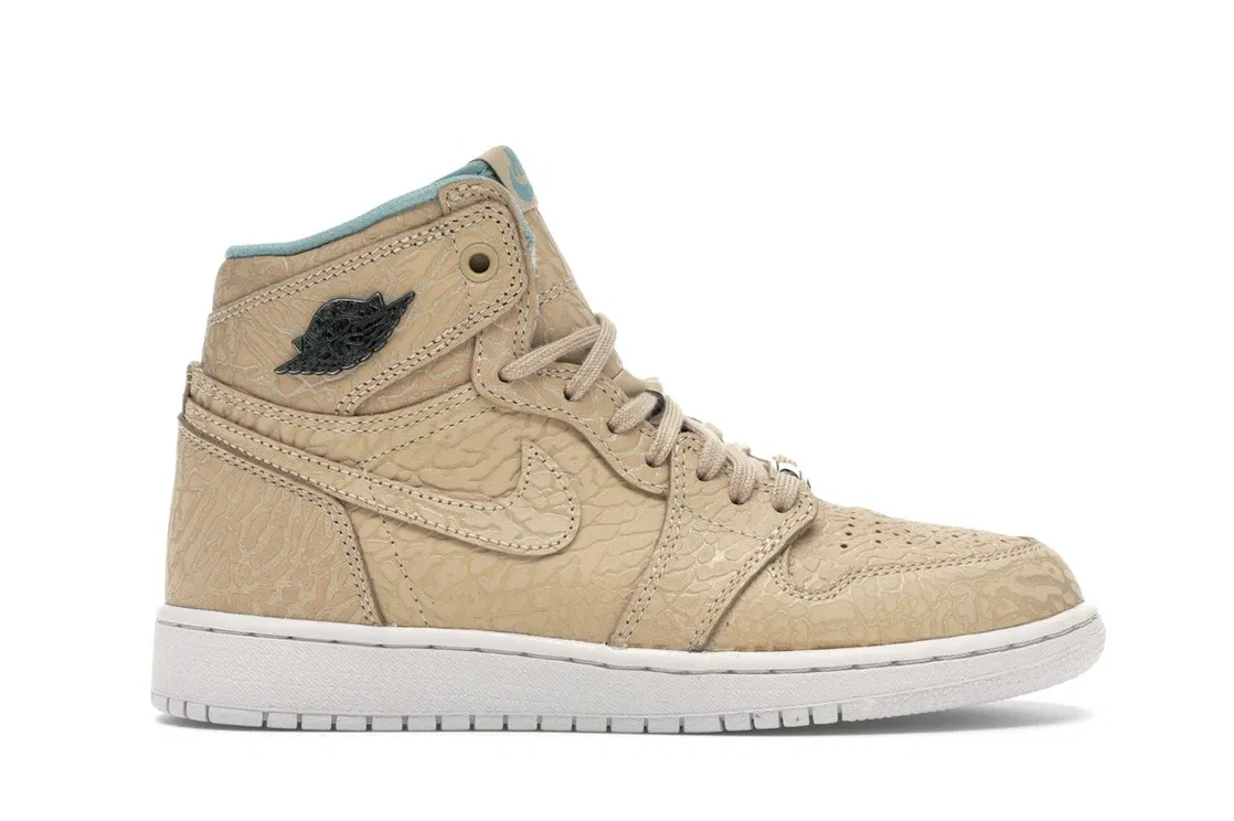 Детские кроссовки Lifestyle Jordan 1 Retro Jordan, Sand Dune/Cannon-Flat Gold