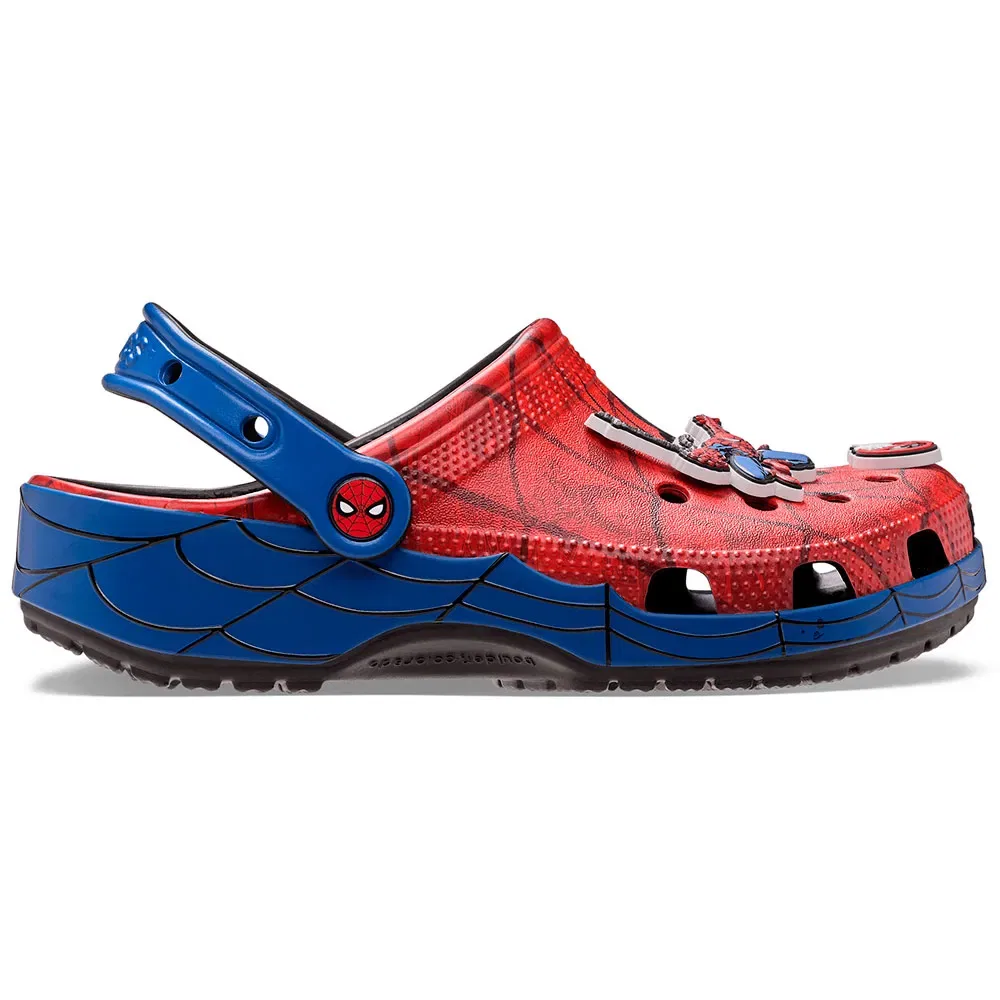Сабо Spider Man Web Classic Crocs, красный