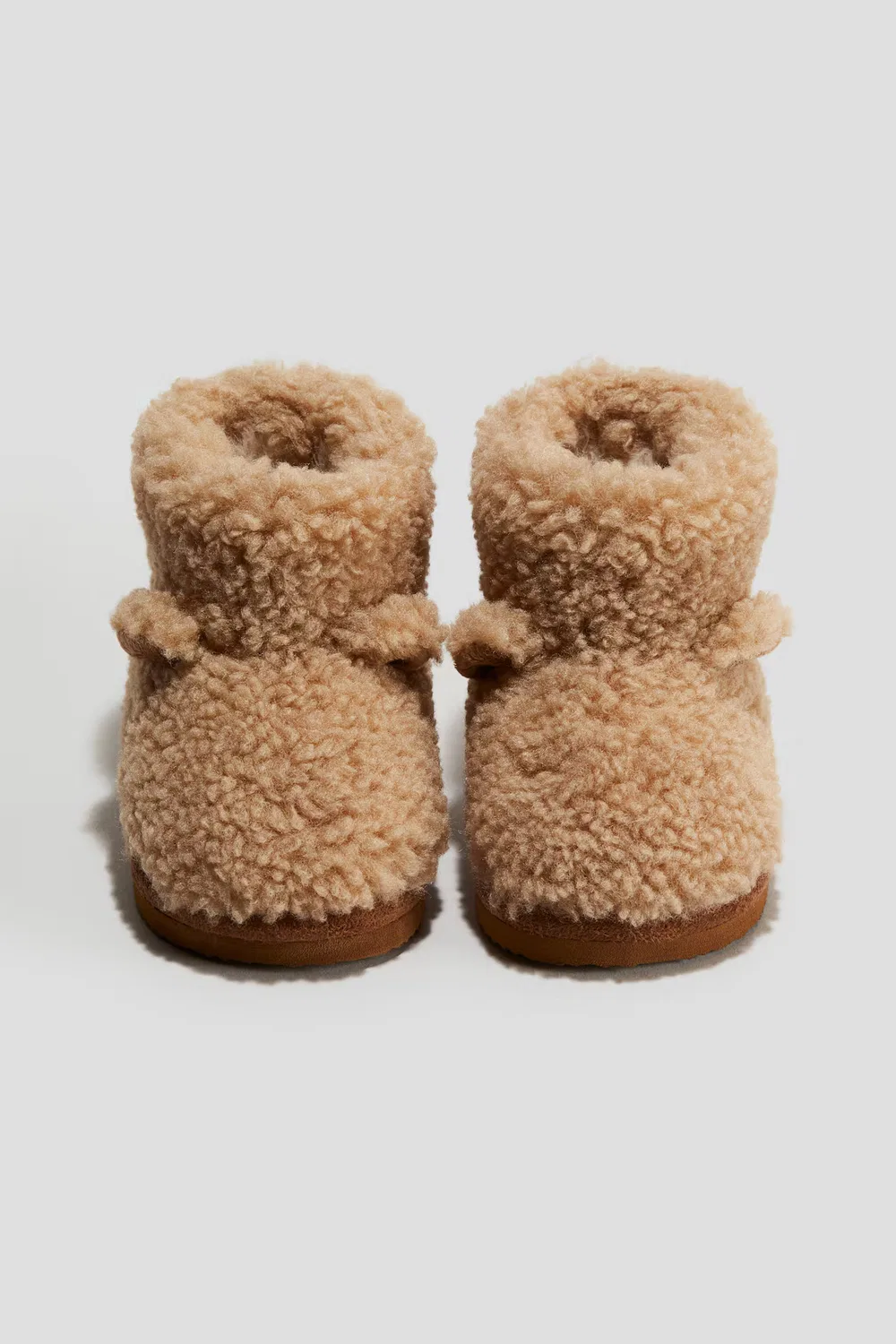 Ботинки с пушистой подкладкой H&M, Beige