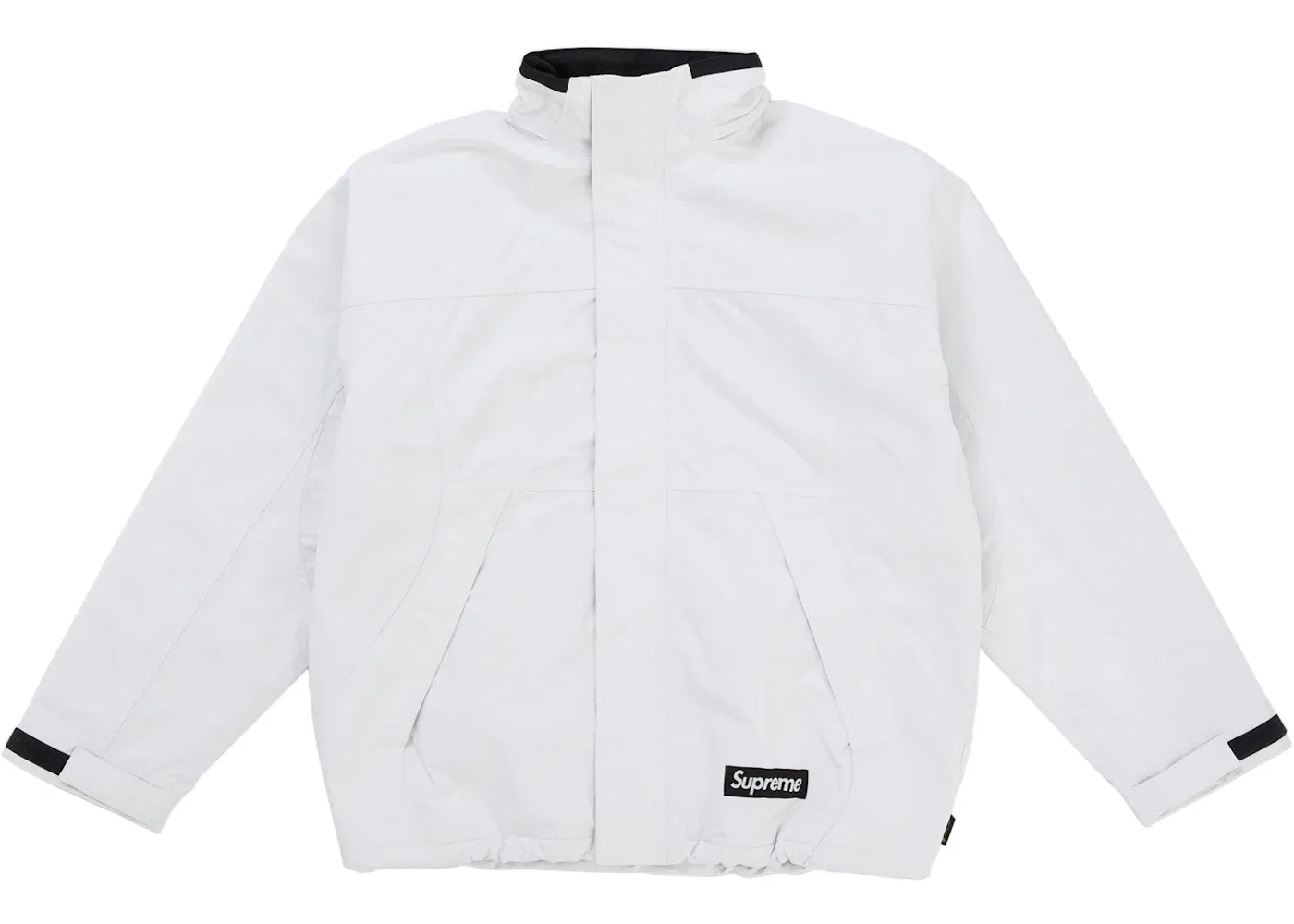 Мужская куртка с капюшоном AOI GORE-TEX Supreme, белый — фото 4