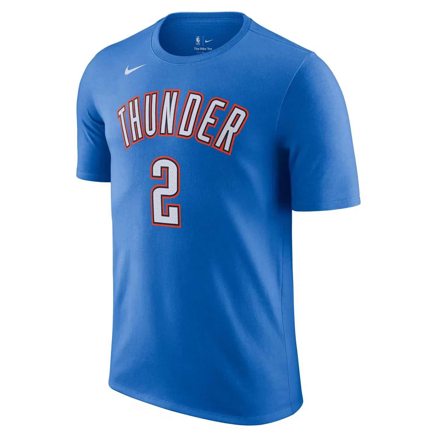 Мужская футболка с принтом Oklahoma City Thunder Nike, Azul