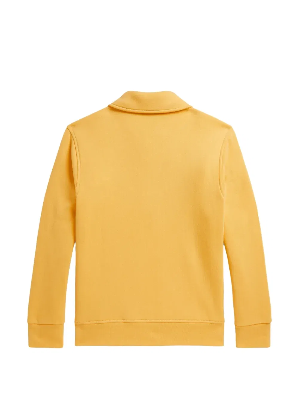 Толстовка с воротником на молнии и вышивкой Polo Pony Polo Ralph Lauren Kids, желтый — фото 2