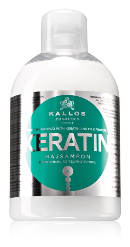 

Кератиновый шампунь Kallos Keratin