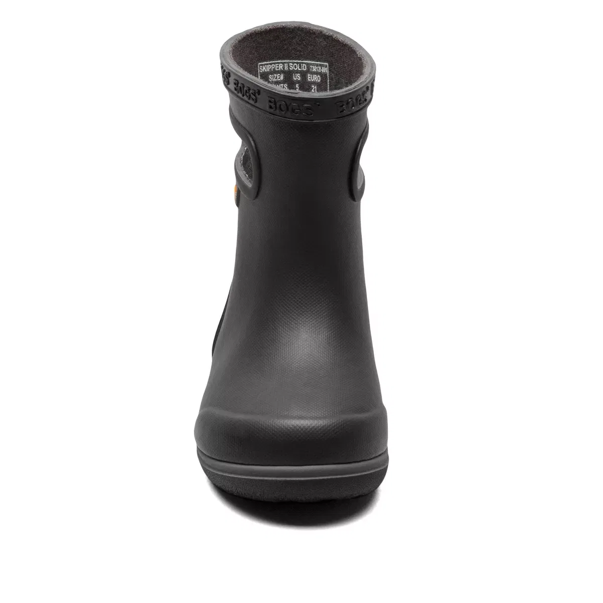 Детские сапоги для девочек водонепроницаемые Skipper II Bogs, Black — фото 2