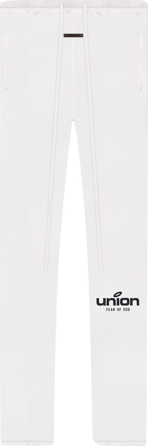 

Спортивные брюки Fear of God Essentials x Union Vintage Sweatpant 'White', белый
