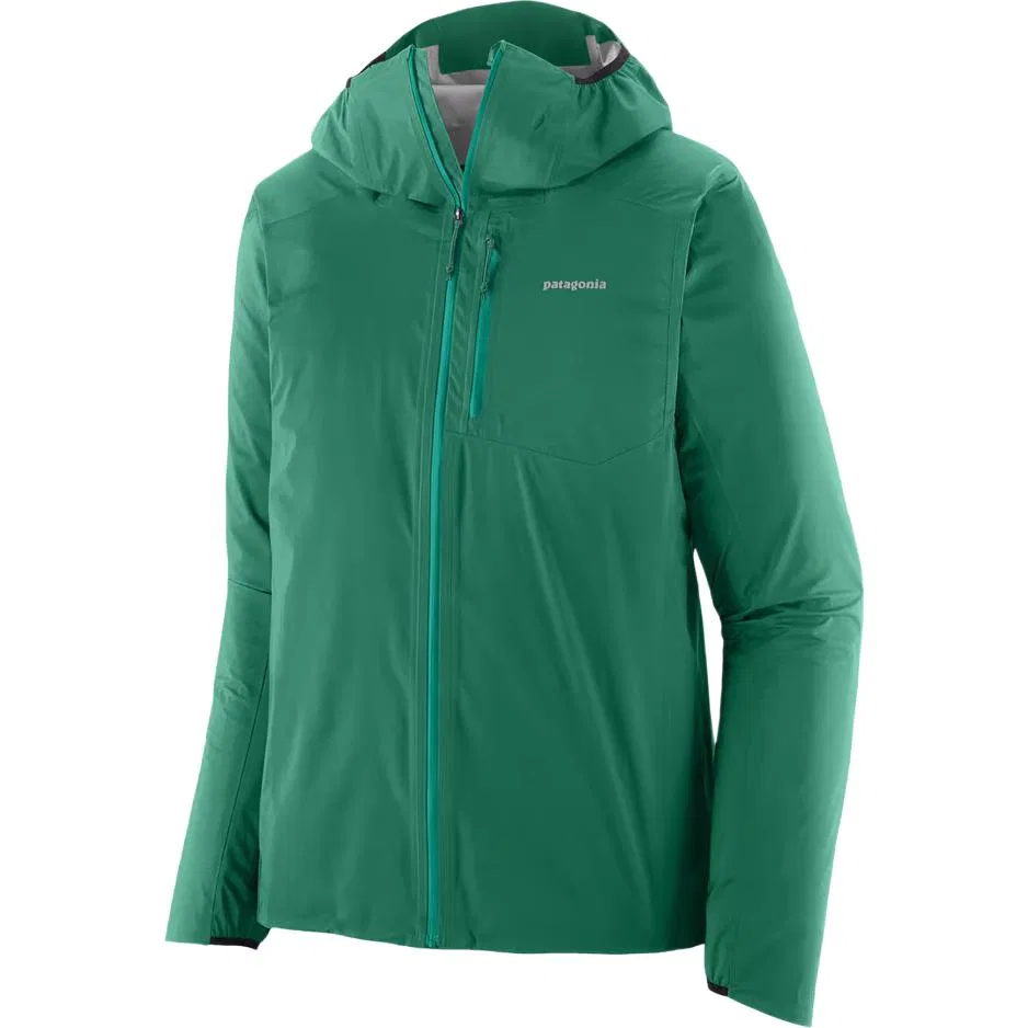 Мужская куртка с принтом Storm Racer Patagonia, Sapphire Green/GEMG