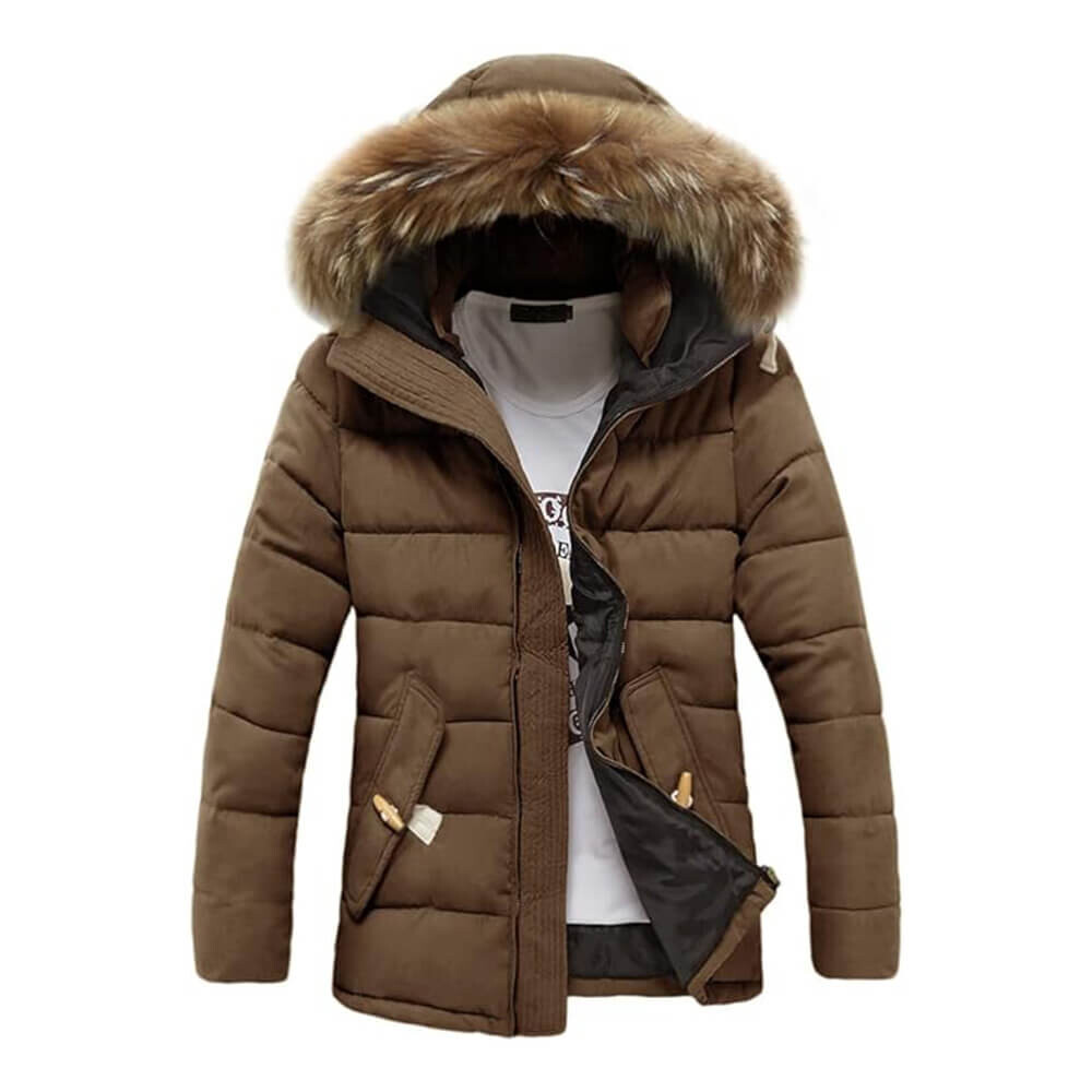 

Пуховик Foursteed Men's, коричневый