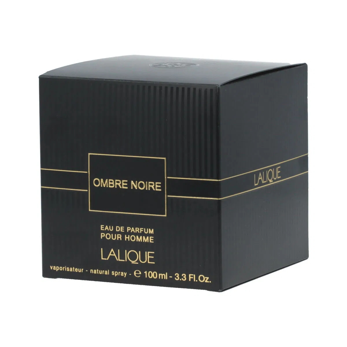 Мужская парфюмерная вода 100 мл Ombre Noire Lalique, Черный — фото 2