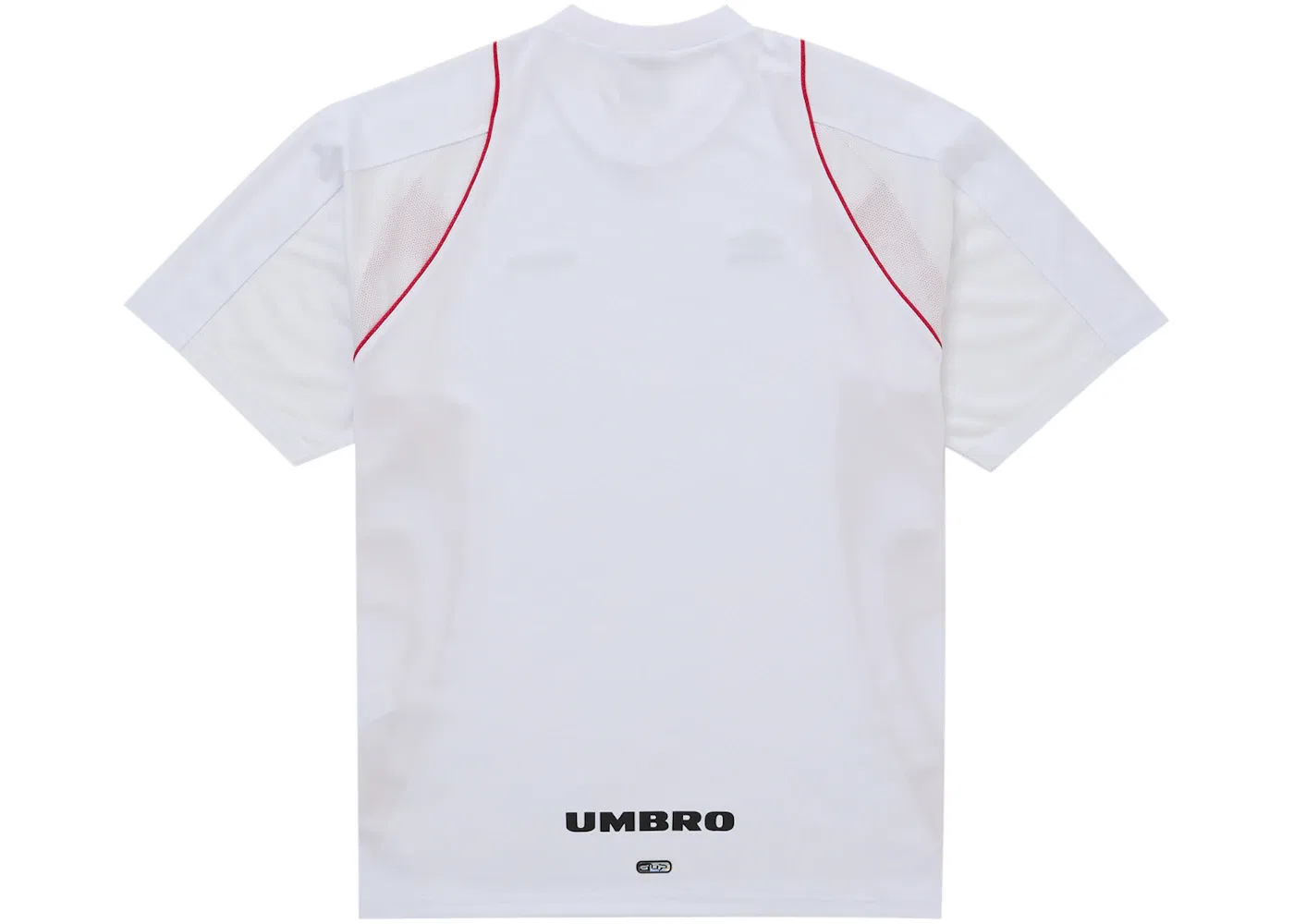Мужская футбольная джерси с длинным рукавом Supreme Umbro Old English Soccer Jersey, White — фото 2