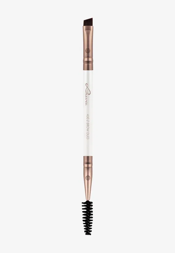Набор для бровей Eyebrow Duo Elegance Luvia Cosmetics Coffee, Pearl, кофейный
