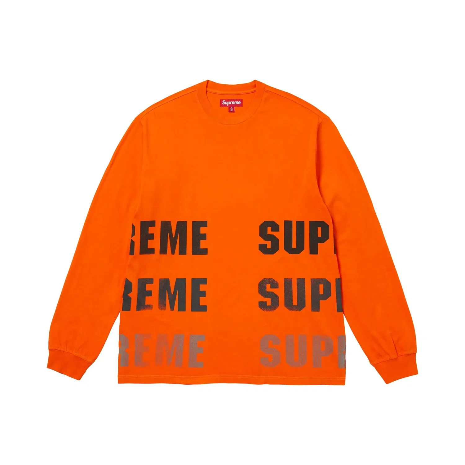 Лонгслив с длинным рукавом Reflective Supreme, Orange