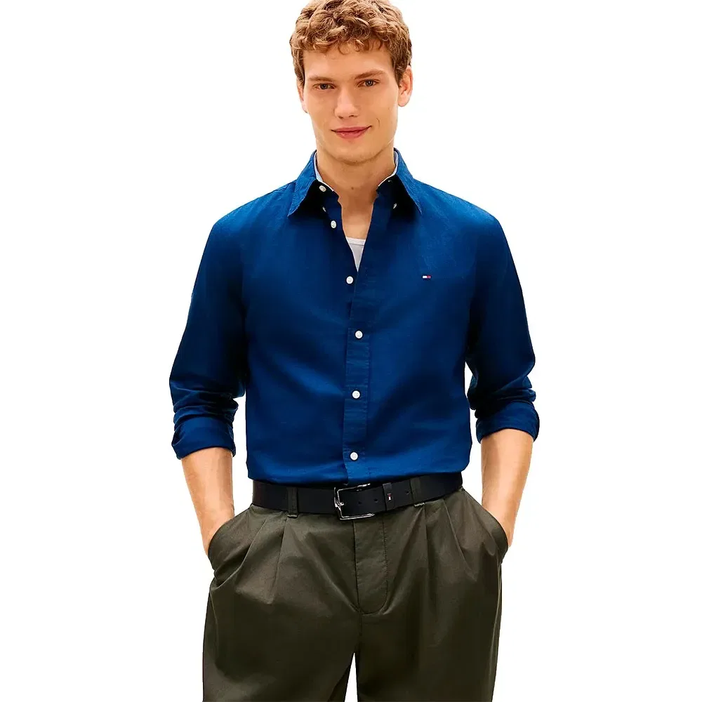Футболка длинный рукав Tommy Hilfiger, синий