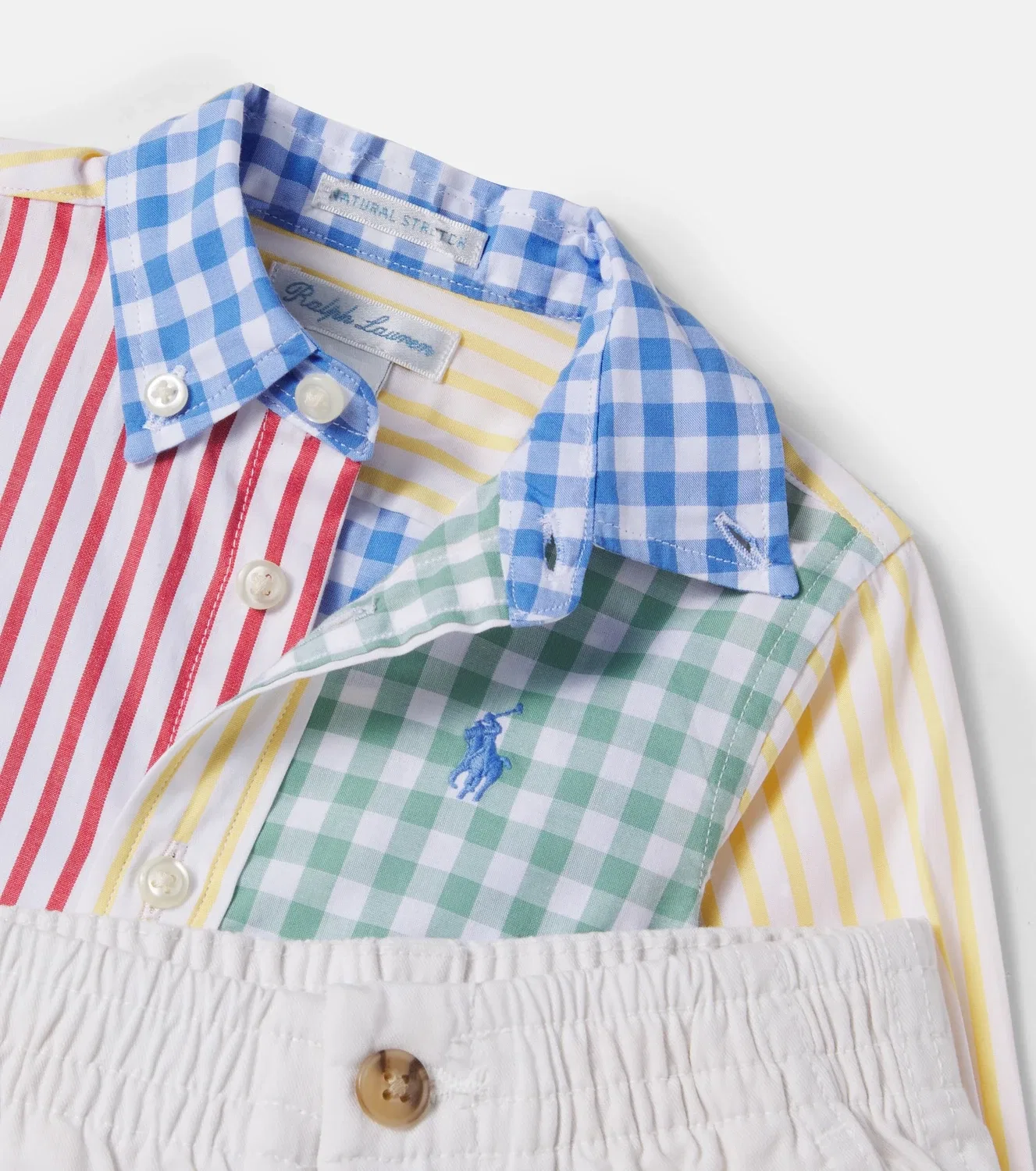 Комплект из двух предметов с длинным рукавом Polo Ralph Lauren Kids, мультиколор — фото 4
