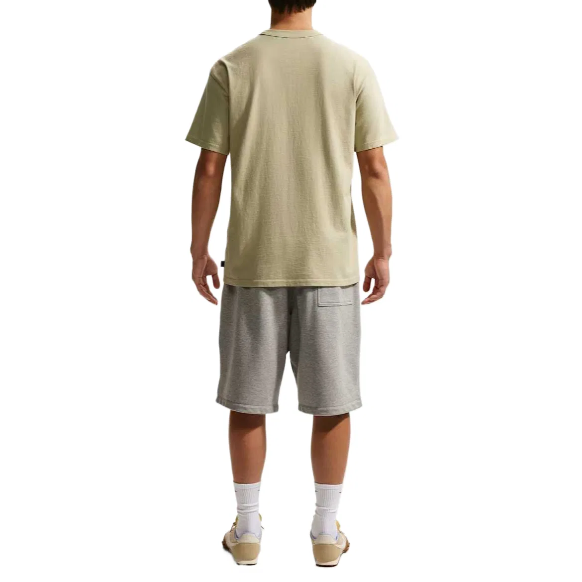 Мужская футболка с круглым вырезом Desert Khaki Nike, Desert Khaki — фото 4