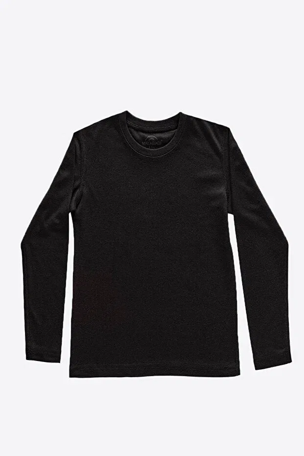 Детское термобелье для мальчиков с длинным рукавом Malabadi, Black