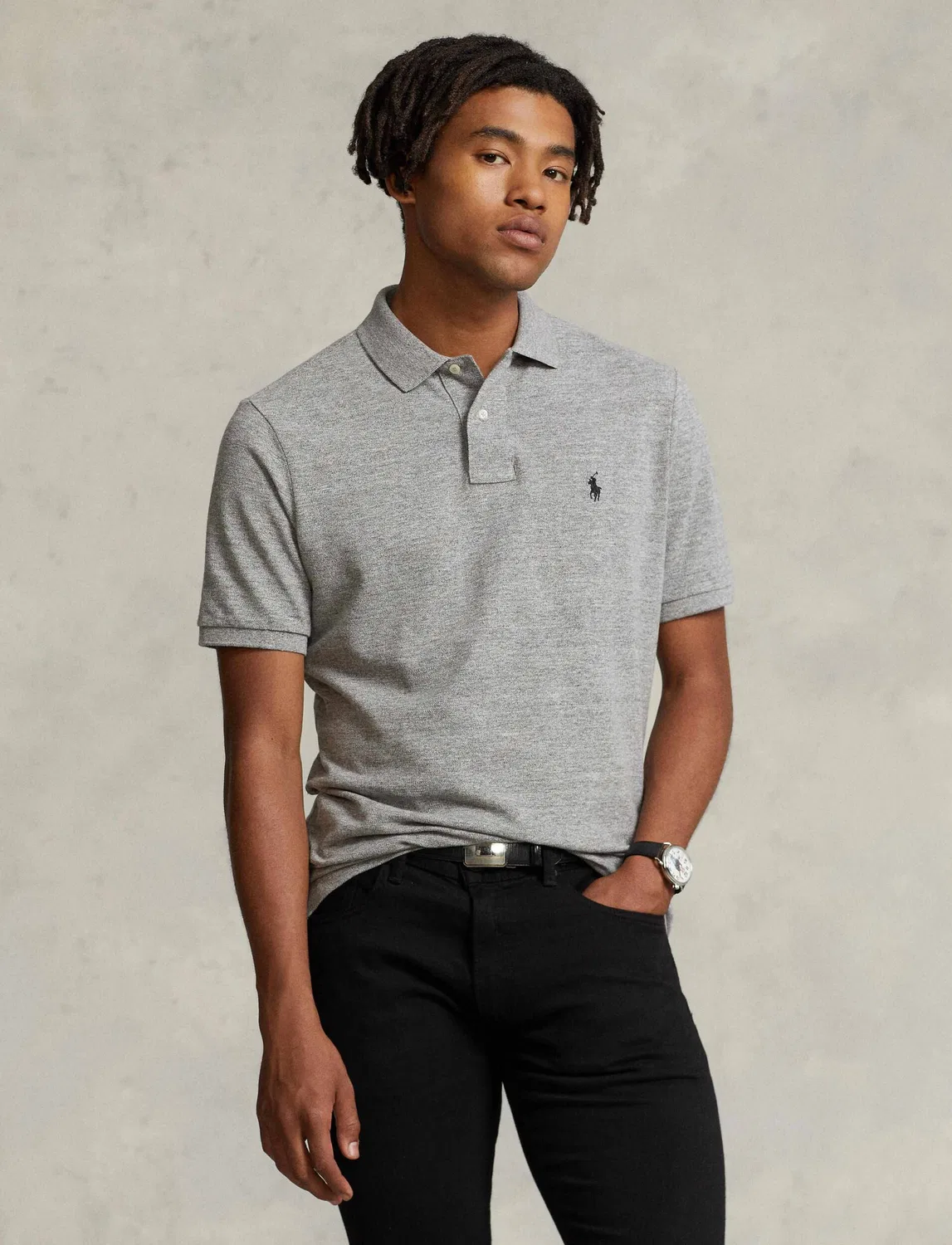 Поло с коротким рукавом Polo Ralph Lauren, Grigio