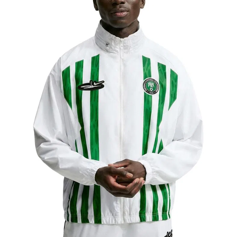 Куртка мужская белая, стойка, Nike, White