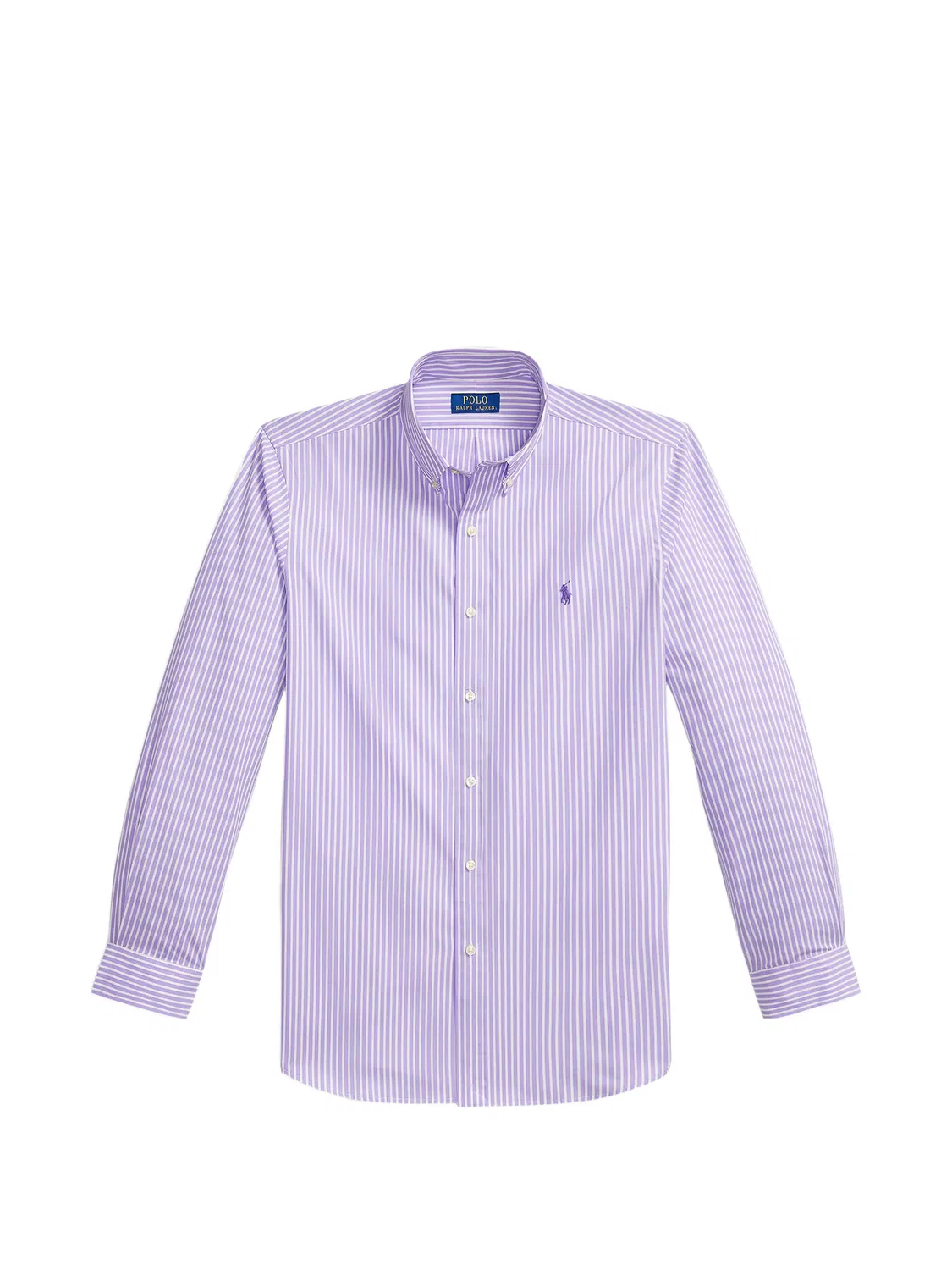 Рубашка в фиолетовую полоску Polo Ralph Lauren, фиолетовый