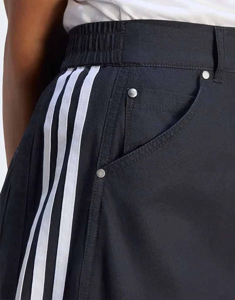 Юбка Adidas Originals Parachute, черный — фото 4