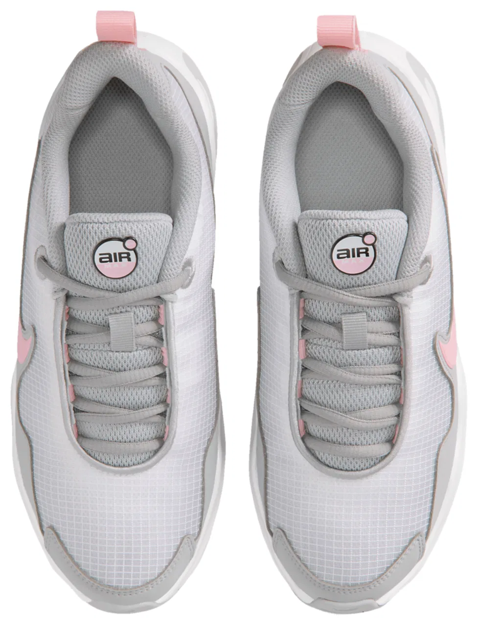 Кроссовки для мальчиков Air Max Nova Nike, цвет White/Wolf Grey/Med Soft Pink — фото 4