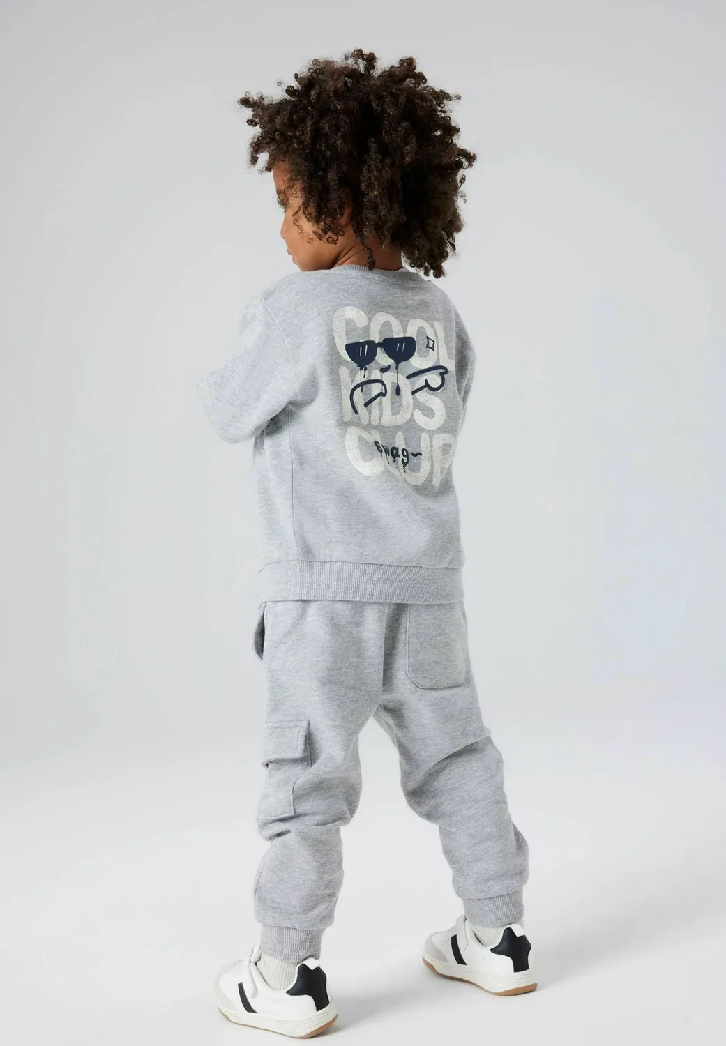 Толстовка на молнии Name It, Grey Melange