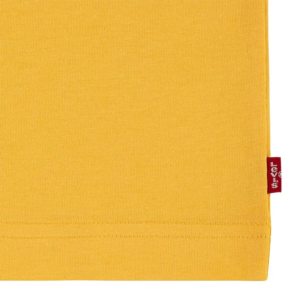 Детская футболка для мальчиков с коротким рукавом Batwing Chest Hit Levi's, Yellow — фото 4