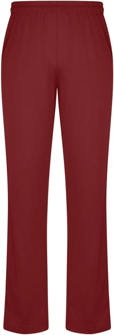 Мужские спортивные штаны с принтом, Athletic Sweatpants Striped Color Block, красный — фото 4
