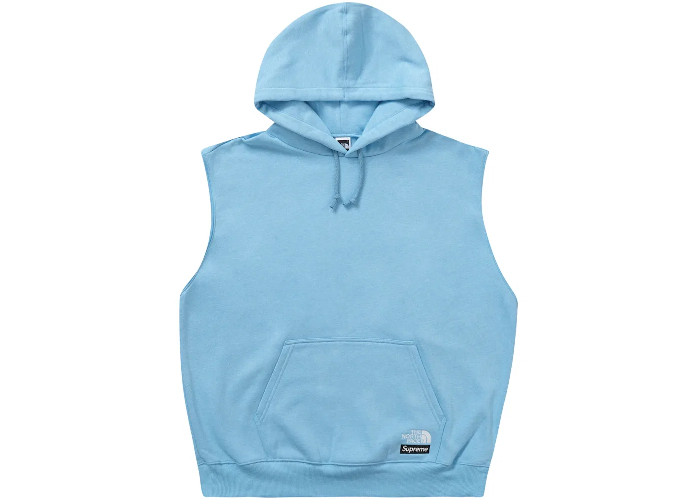 Мужская худи-трансформер с капюшоном Supreme The North Face, Blue — фото 2