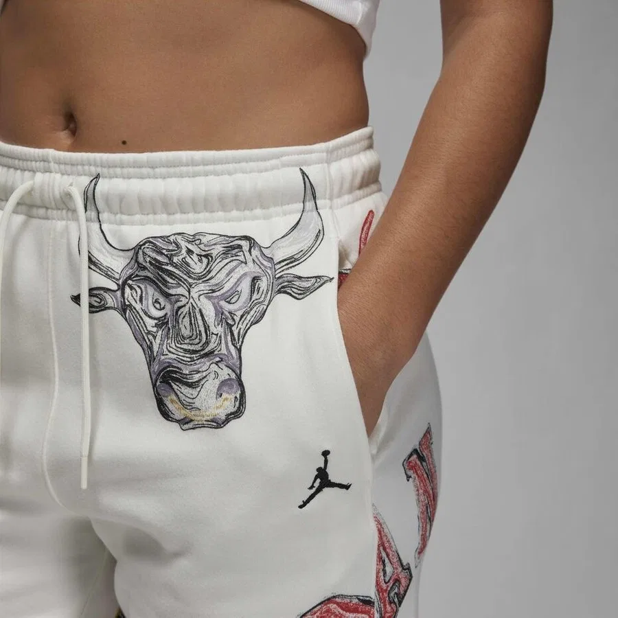 Спортивные брюки с принтом Jordan Brooklyn Fleece Nike, Разноцветный — фото 3