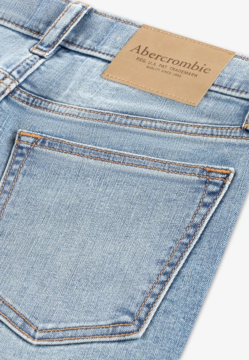 Джинсы прямого кроя - прямые штанины Abercrombie & Fitch, Totes — фото 4