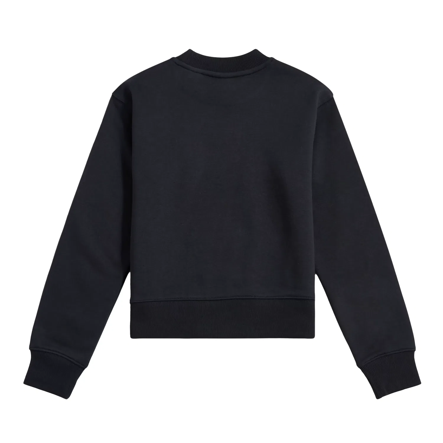 Детский свитшот с длинным рукавом с принтом BB Stacked Logo New Balance, Black — фото 2