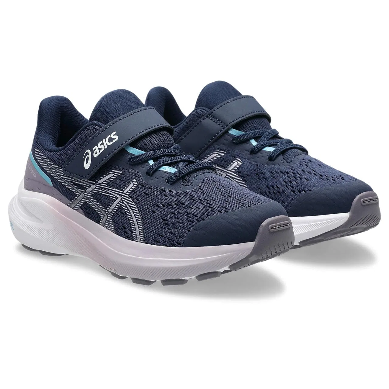 Детские кроссовки для мальчиков с амортизацией Gt-1000 13 Ps ASICS, Midnight Dusk Violet