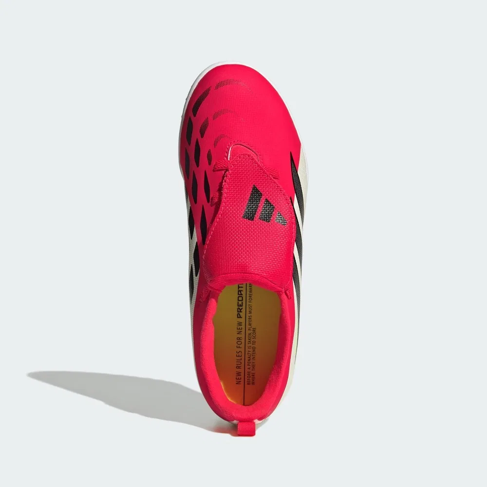 Детские футбольные бутсы для зала с эластичными шнурками Predator Club adidas — фото 3
